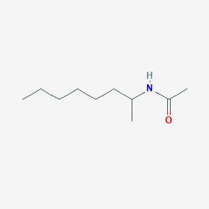 molecular formula C10H21NO B8325627 N-(Octan-2-yl)acetamide 