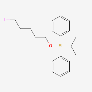 tert-Butyl(5-iodopentyloxy)diphenylsilane