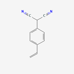 molecular formula C11H8N2 B8325972 2-(4-Vinyl-phenyl)-malononitrile 