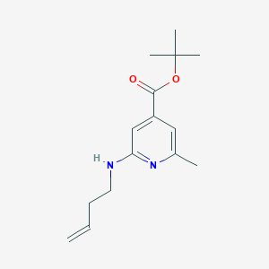 2-But-3-enylamino-6-methyl-isonicotinic acid tert-butyl ester