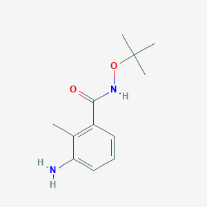 2-Amino-6-tert-butyloxycarbamoyltoluene
