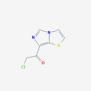 7-Chloroacetylimidazo[5,1-b]thiazole
