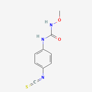 molecular formula C9H9N3O2S B8326153 N-(4-isothiocyanatophenyl)-N'-methoxyurea 
