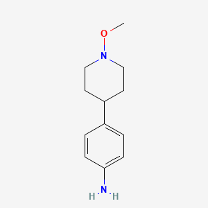 4-(1-Methoxy-piperidin-4-yl)-phenylamine