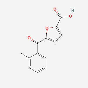 5-(2-Methylbenzoyl)-2-furoic acid