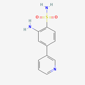 2-Amino-4-(pyridin-3-yl)-benzenesulfonamide