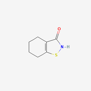 molecular formula C7H9NOS B8326410 3-Hydroxy-4,5,6,7-tetrahydro-1,2-benzisothiazole 