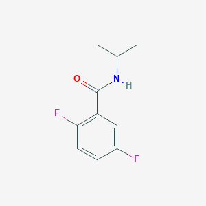 molecular formula C10H11F2NO B8326530 2,5-Difluoro-n-isopropyl-benzamide CAS No. 392691-65-5