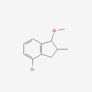 4-Bromo-2-methyl-1-(methyloxy)-2,3-dihydro-1H-indene