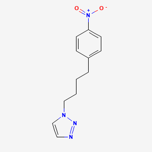 1-[4-(4-Nitro-phenyl)-butyl]-1H-[1,2,3]triazole