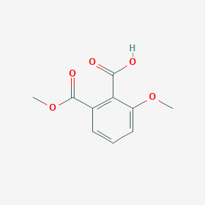 molecular formula C10H10O5 B8327335 Methoxyphthalic Acid Monomethylester 