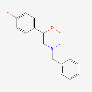 4-Benzyl-2-(4-fluorophenyl)morpholine