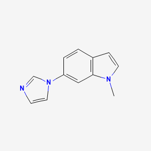 6-imidazol-1-yl-1-methyl-1H-indole