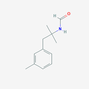 molecular formula C12H17NO B8327445 N-(1,1-dimethyl-2-m-tolylethyl)-formamide 