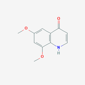 molecular formula C11H11NO3 B8327642 6,8-Dimethoxyquinolin-4-ol 