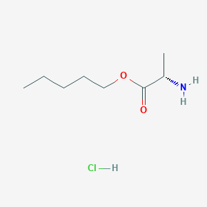 molecular formula C8H18ClNO2 B8327705 (S)-Pentyl2-aminopropanoatehydrochloride 