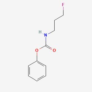 molecular formula C10H12FNO2 B8327774 phenyl N-(3-fluoropropyl)carbamate 