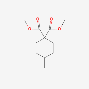 molecular formula C11H18O4 B8327914 Dimethyl 4-Methyl-cyclohexane-1,1-dicarboxylate CAS No. 828270-99-1