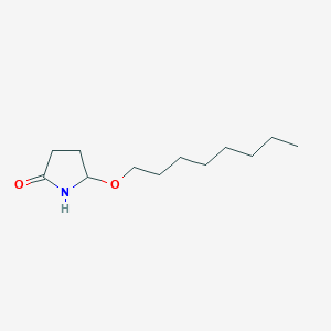 molecular formula C12H23NO2 B8327937 5-n-Octyloxy-pyrrolidin-2-one 