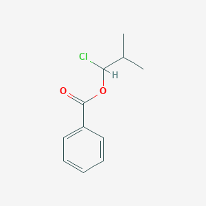 molecular formula C11H13ClO2 B8328022 Chloroisobutyl benzoate 