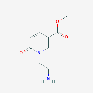 Methyl 1-(2-aminoethyl)-6-oxo-1,6-dihydropyridine-3-carboxylate