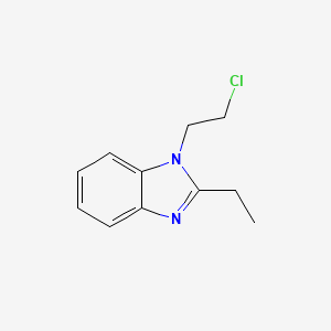 1-(2-chloroethyl)-2-ethyl-1H-benzimidazole