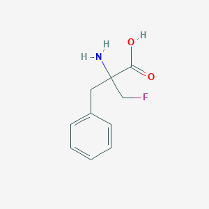 2-Amino-2-benzyl-3-fluoropropanoic acid