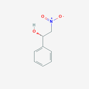 molecular formula C8H9NO3 B8328354 (s)-2-Nitro-1-phenylethanol 