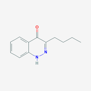 molecular formula C12H14N2O B8328470 3-Butyl-4-hydroxy cinnoline 