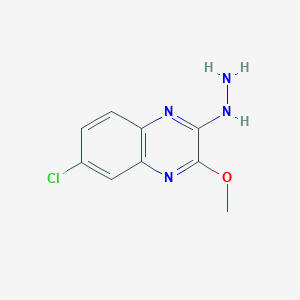 6-Chloro-2-hydrazino-3-methoxyquinoxaline