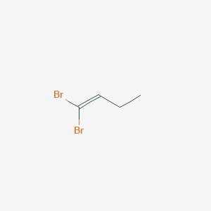 molecular formula C4H6Br2 B8328900 1,1-Dibromo-1-butene 