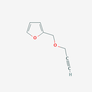 molecular formula C8H8O2 B8329013 Propargylfurfuryl ether 