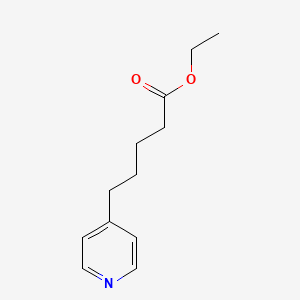molecular formula C12H17NO2 B8329050 Ethyl 5-(4-pyridyl)pentanoate 