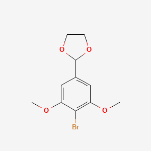 4-Bromo-3,5-dimethoxybenzaldehyde ethylene acetal