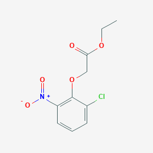 6-Chloro-2-nitrophenoxyacetic acid ethyl ester