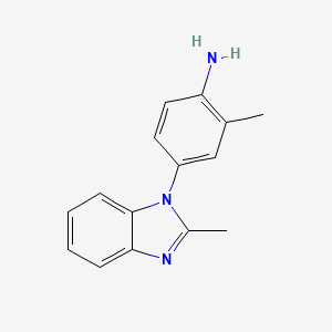 1-(3-Methyl-4-aminophenyl)-2-methylbenzimidazole