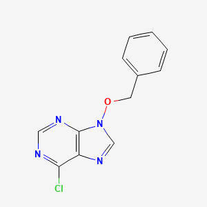 9-Benzyloxy-6-chloropurine