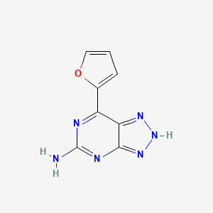 7-(2-Furyl)-1H-[1,2,3]triazolo[4,5-d]pyrimidine-5-amine