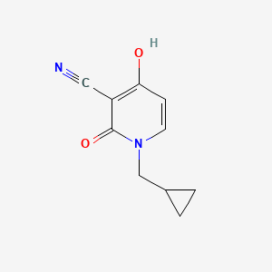 1-Cyclopropylmethyl-4-hydroxy-2-oxo-1,2-dihydro-pyridine-3-carbonitrile
