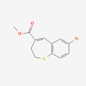 Methyl 7-bromo-2,3-dihydro-1-benzothiepine-4-carboxylate