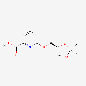 (R)-6-((2,2-dimethyl-1,3-dioxolan-4-yl)methoxy)picolinic acid