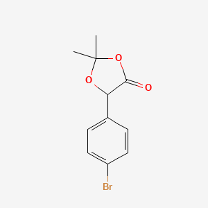 5-(4-Bromophenyl)-2,2-dimethyl-1,3-dioxolan-4-one