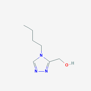 molecular formula C7H13N3O B8329855 4-n-butyl-3-hydroxymethyl-4H-1,2,4-triazole 
