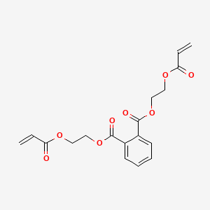 molecular formula C18H18O8 B8329878 Bis[2-(acryloyloxy)ethyl] benzene-1,2-dicarboxylate CAS No. 14778-49-5