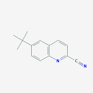 6-Tert-butylquinoline-2-carbonitrile