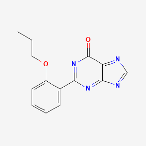 2-(2-Propoxyphenyl)purin-6-one