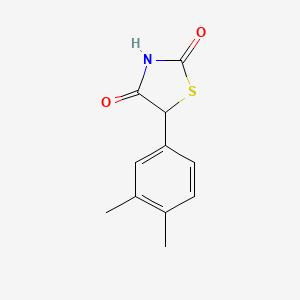 5-(3,4-Dimethylphenyl)thiazolidine-2,4-dione