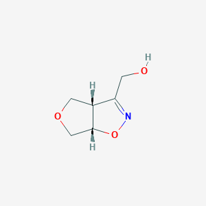 molecular formula C6H9NO3 B8330100 Rac-[(3ar,6ar)-3ah,4h,6h,6ah-furo[3,4-d][1,2]oxazol-3-yl]methanol 