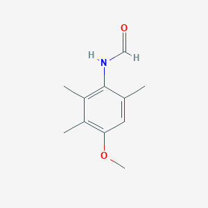 molecular formula C11H15NO2 B8330296 N-(4-methoxy-2,3,6-trimethylphenyl)formamide CAS No. 274907-39-0