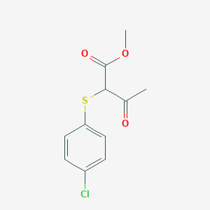 2-(4-chlorophenylsulfanyl)-3-oxobutyric Acid Methyl Ester